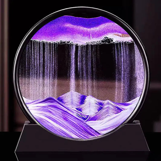 3D Flowing Sand Art Lamp