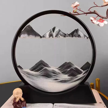 3D Flowing Sand Art Lamp